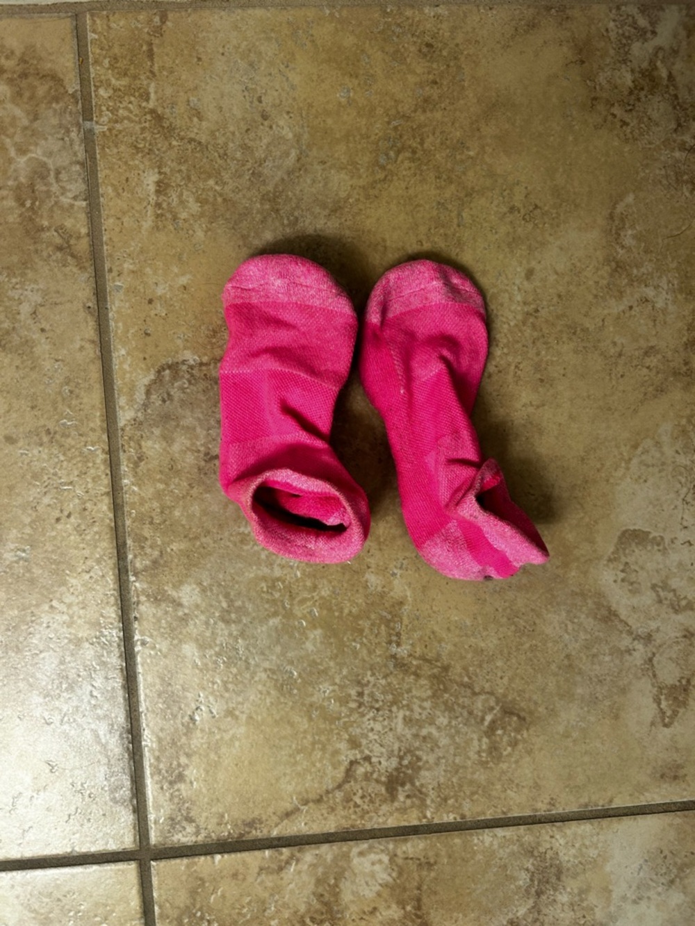 Kids Pink Slip-On Socks - Comfortable Everyday Wear
